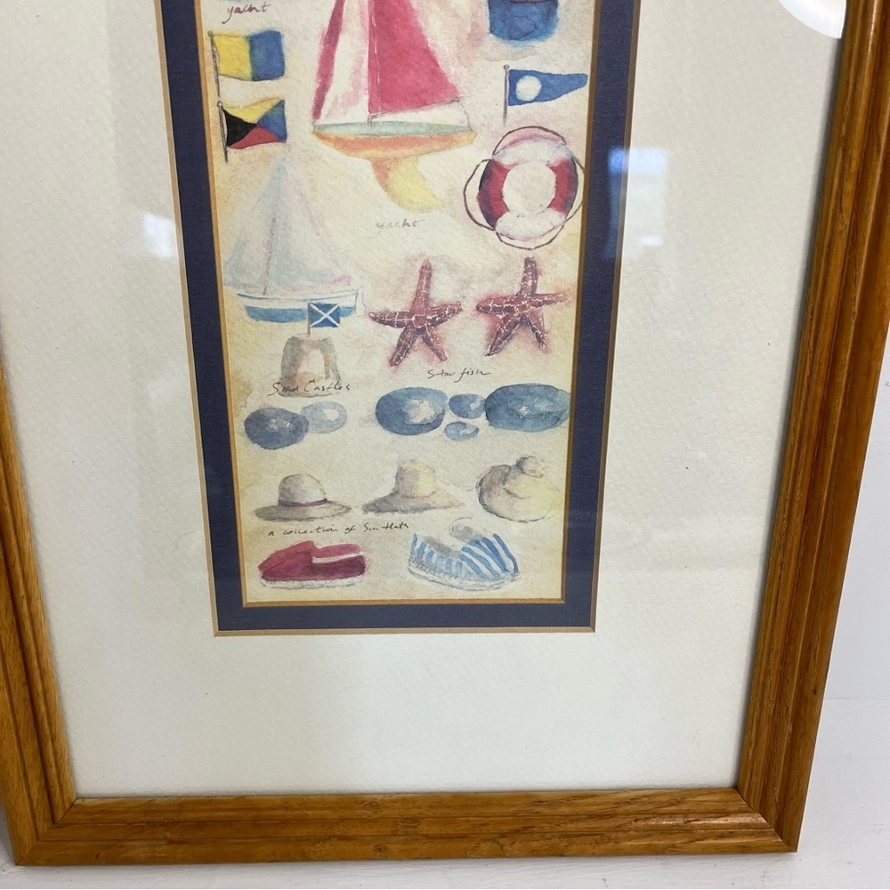 Nautical Themed Framed Art - Picture 7 of 16